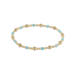 Enewton Dignity Sincerity Pattern 4mm Bead Bracelet with Gemstone