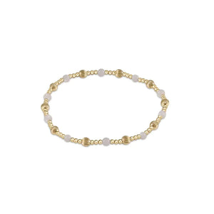 Enewton Dignity Sincerity Pattern 4mm Bead Bracelet with Gemstone