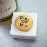 Silicone Wine Cap/Reseal/Leak proof
