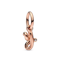 FINAL SALE - Letter y 14k rose gold plated Charm
