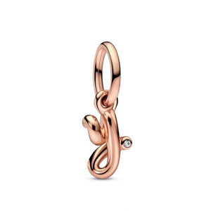 FINAL SALE - Letter y 14k rose gold plated Charm