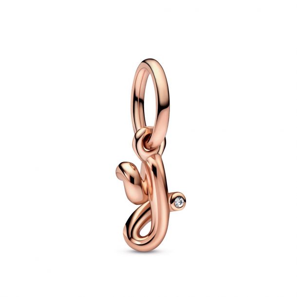 FINAL SALE - Letter y 14k rose gold plated Charm