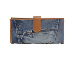 Myra Sway Woven Fabric Wallet