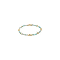 Enewton Worthy Pattern 3mm Bead Bracelet with Gemstone