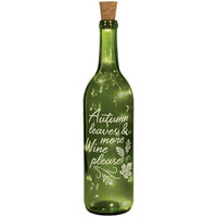 Lighted Wine Bottle ALL SALES FINAL
