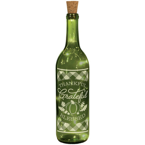 Lighted Wine Bottle ALL SALES FINAL