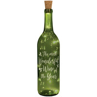 Lighted Wine Bottle ALL SALES FINAL